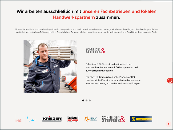 HomeServe Case Study Bild 4