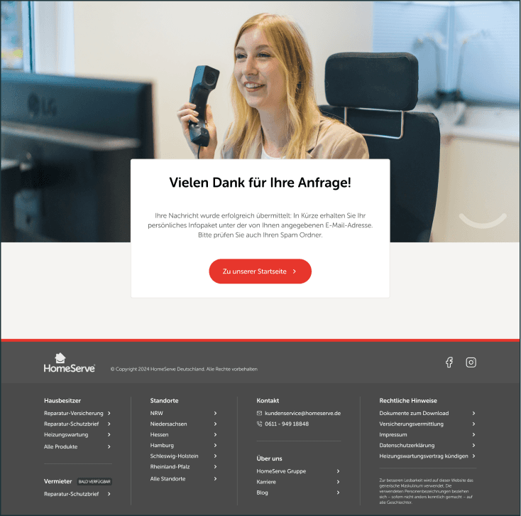 HomeServe Case Study Bild 3